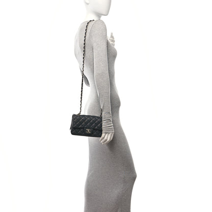 Chanel Caviar Quilted Mini Rectangular Flap Black 2 of 12