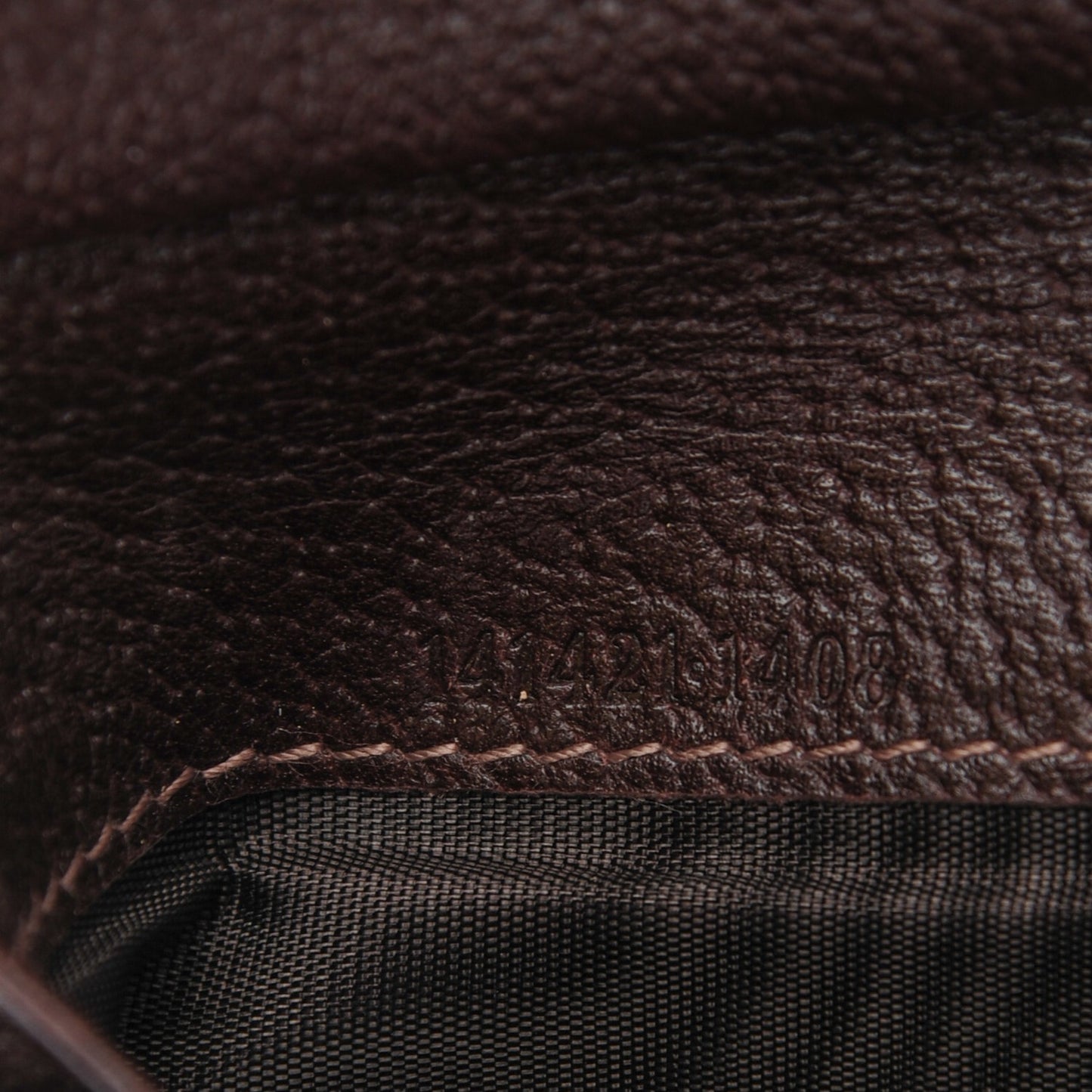 Monogram Abbey Compact Wallet Dark Brown