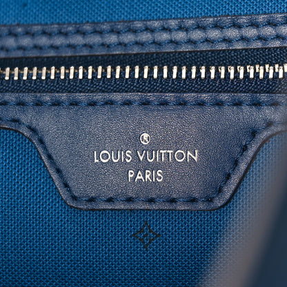 Louis Vuitton Monogram Escale Neverfull MM Blue 6 of 9