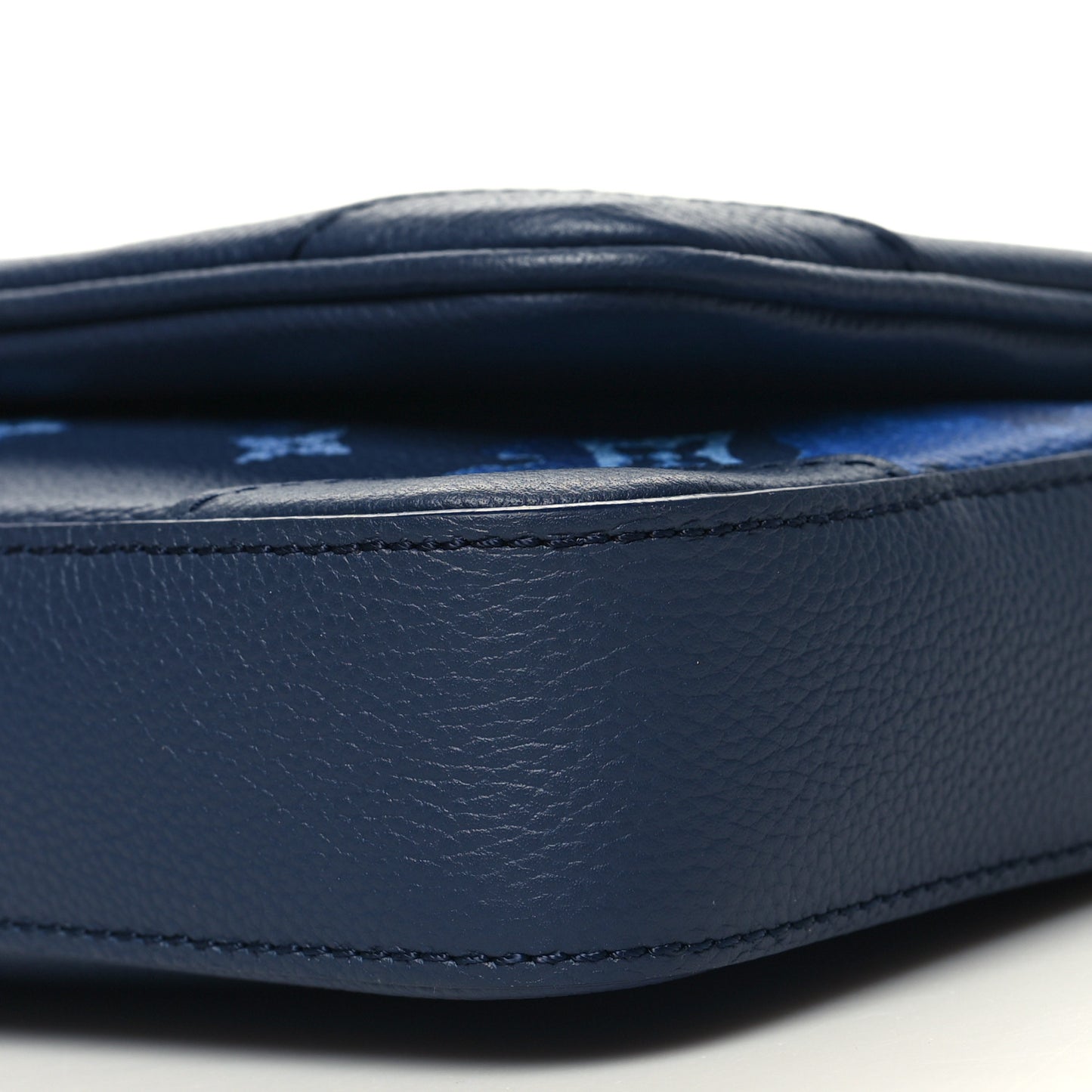 Monogram Ink Watercolor Trio Messenger Bag Blue
