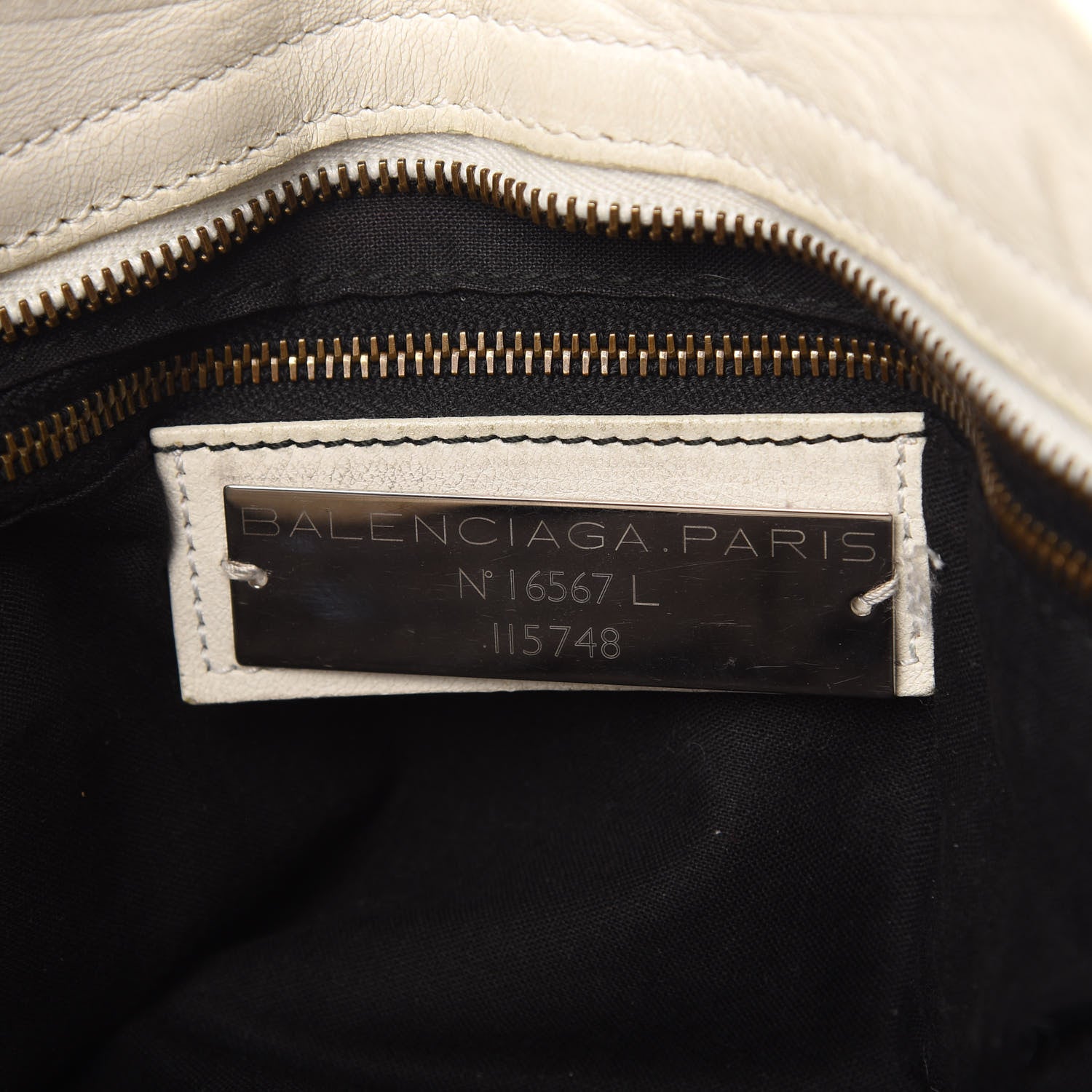Balenciaga Agneau Classic Hardware City White Light 8 of 21