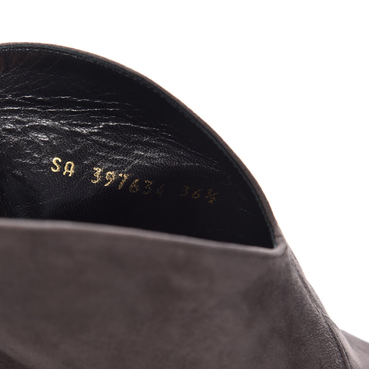 Saint Laurent Suede Paris 105 Boots 36.5 Road Grey 9 of 10