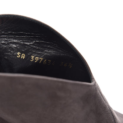 Saint Laurent Suede Paris 105 Boots 36.5 Road Grey 9 of 10