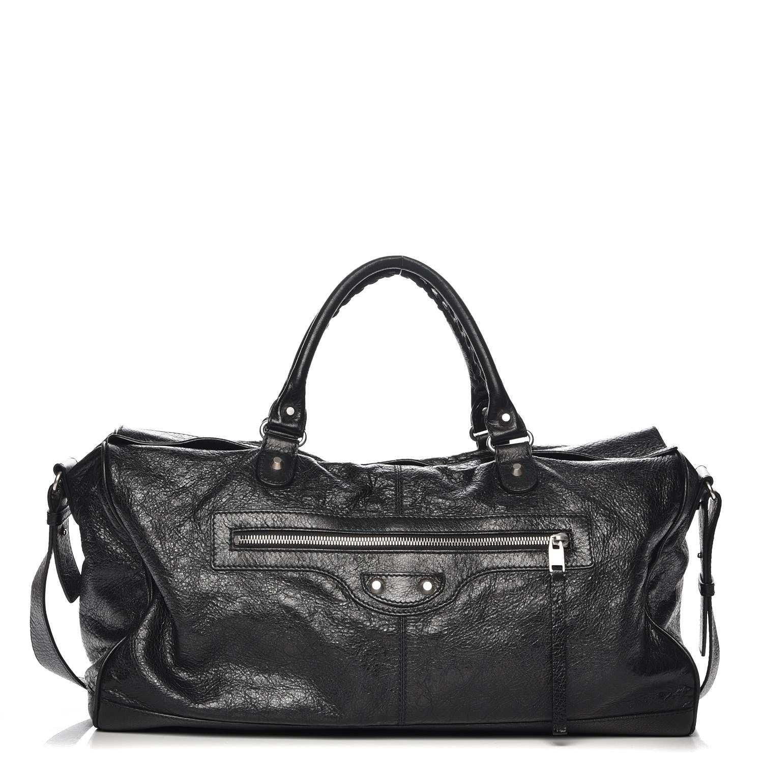 Balenciaga Agneau Classic Hardware S Squash Boston Black 1 of 9
