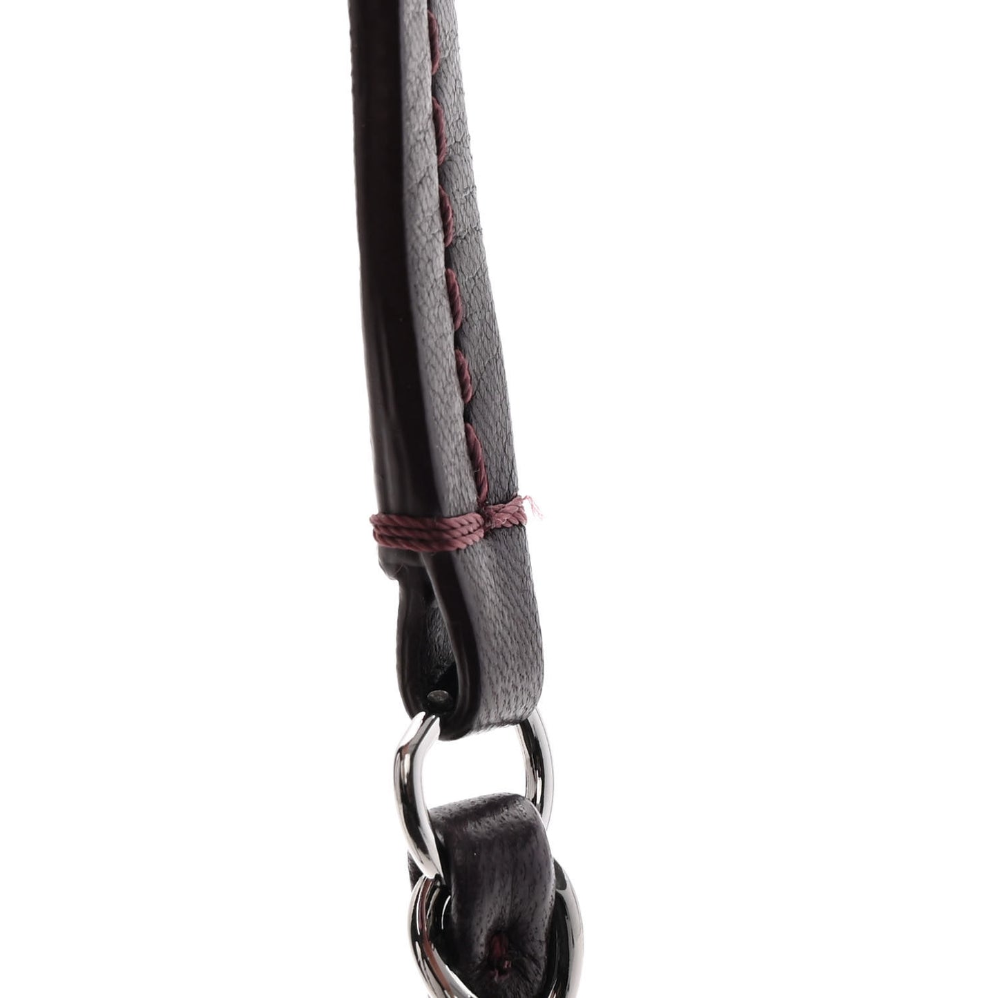 Lambskin Quilted Jumbo Coco Loop Flap Burgundy