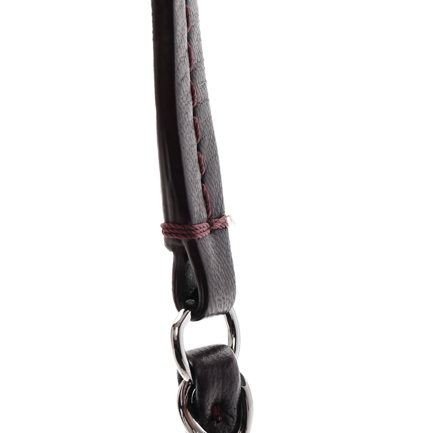 Chanel Lambskin Quilted Jumbo Coco Loop Flap Burgundy 13 of 14