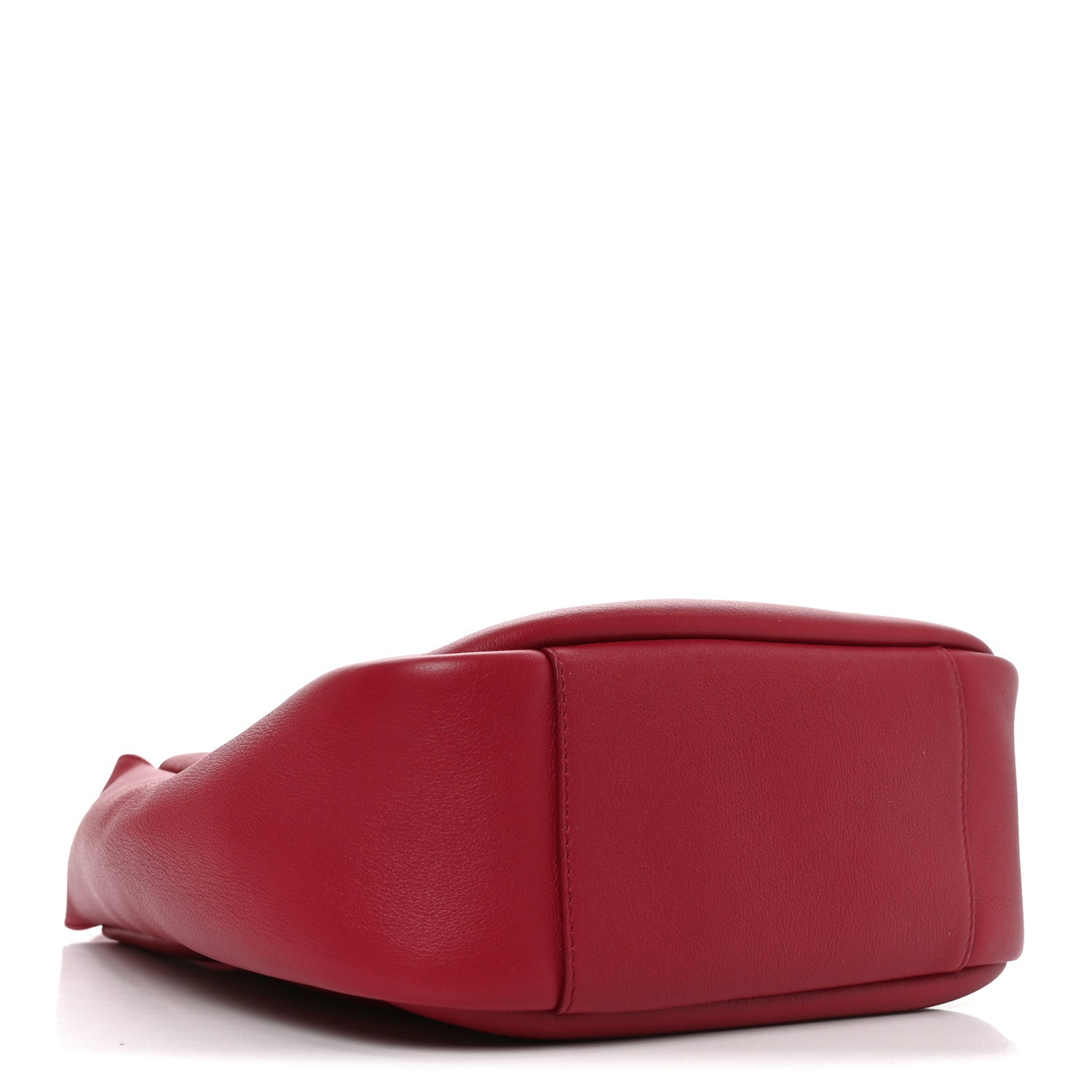 Saint Laurent Smooth Calfskin Small Le 5 A 7 Soft Hobo Cherry Jam 4 of 10