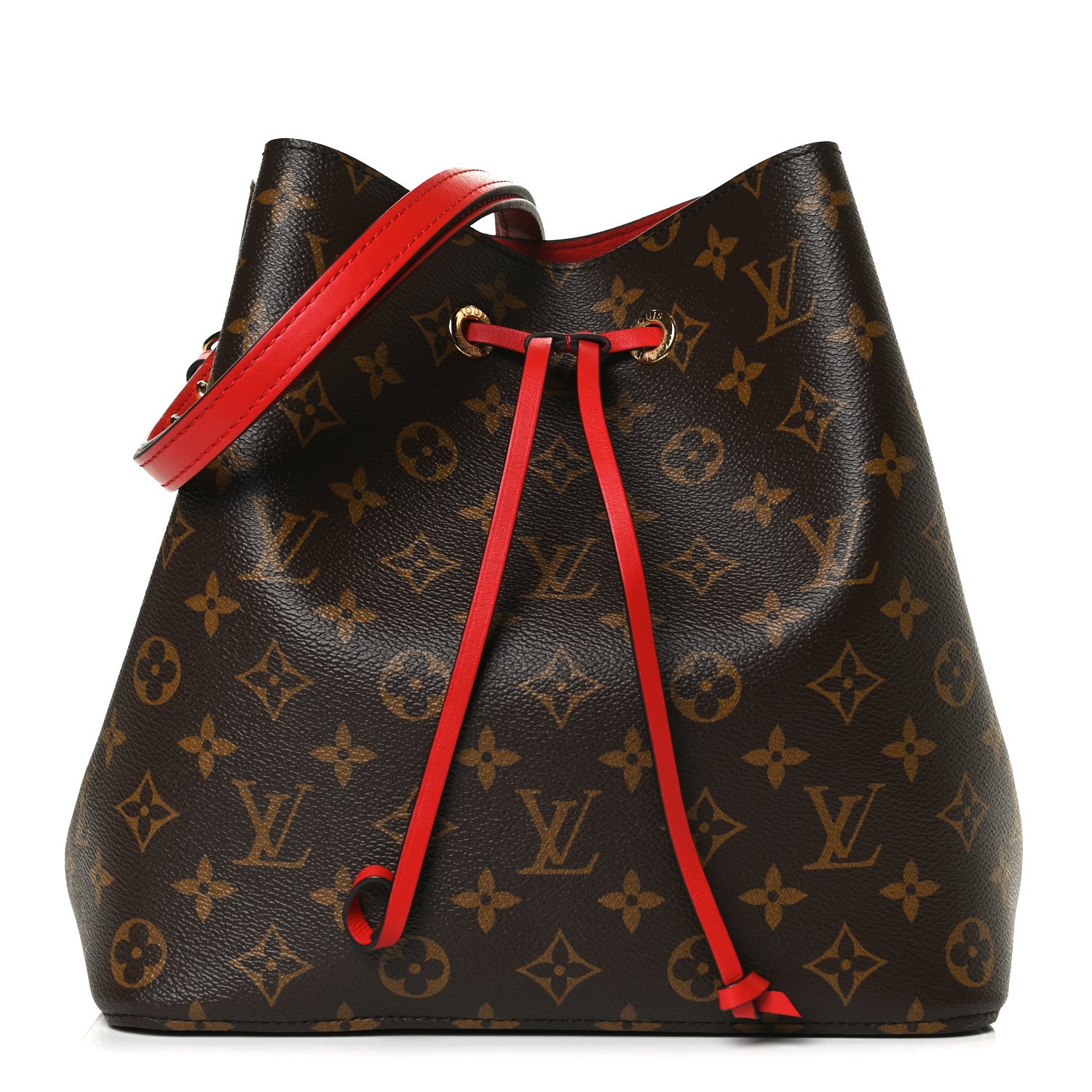 Louis Vuitton Monogram Neonoe MM Coquelicot 1 of 11