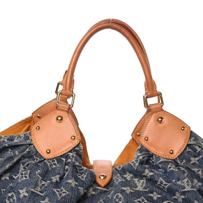Louis Vuitton Denim Mahina XL Blue 10 of 15