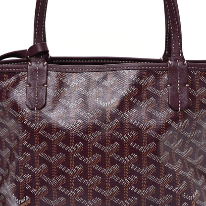 Goyard Goyardine Reversible Mini Anjou Burgundy 12 of 17