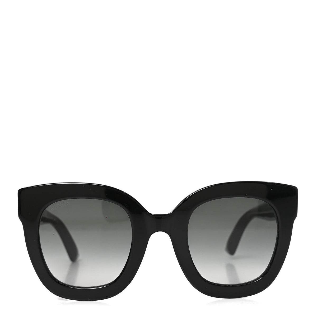 Gucci Round Frame Star Sunglasses GG0208S Black 2 of 7