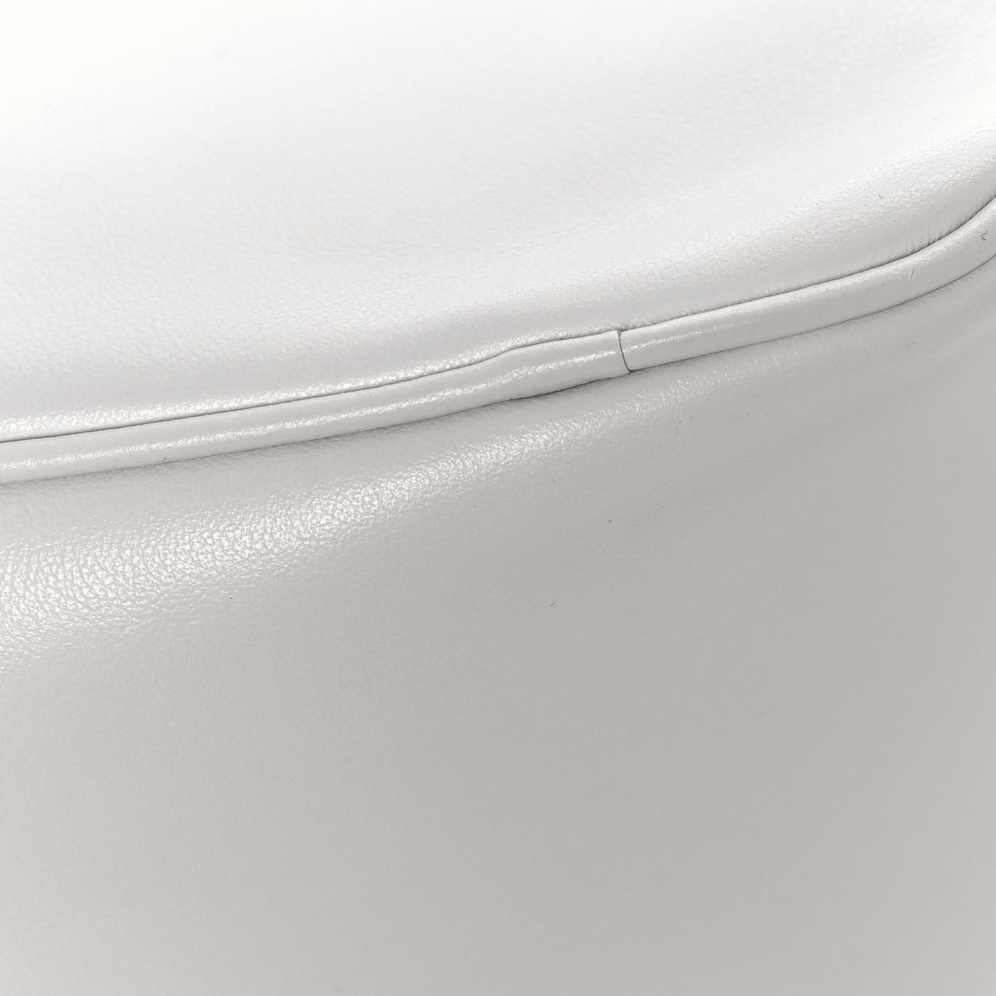 Grace Lux Triangle Shoulder Bag White