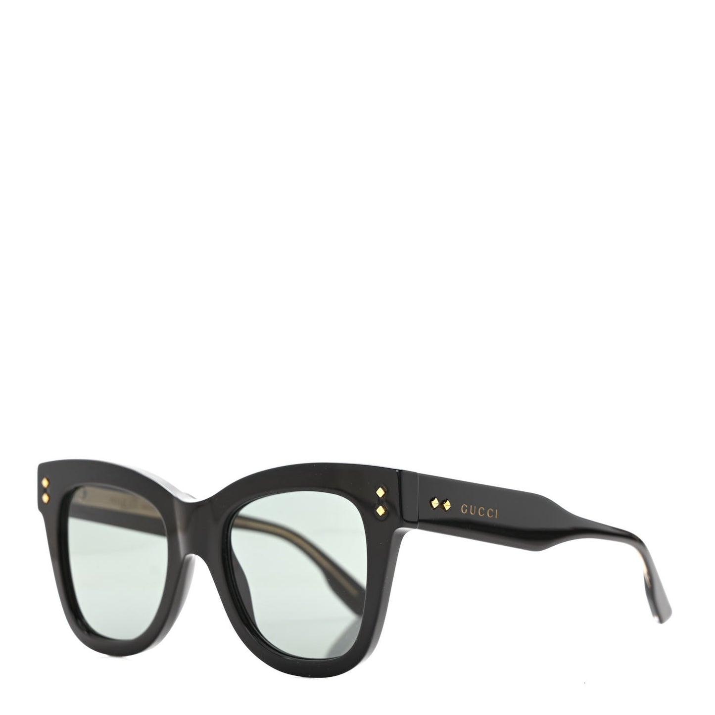 Acetate Square Frame Sunglasses GG1082S Black