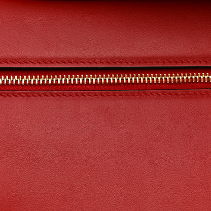 Salvatore Ferragamo Calfskin Medium The Studio Bag Red 11 of 17