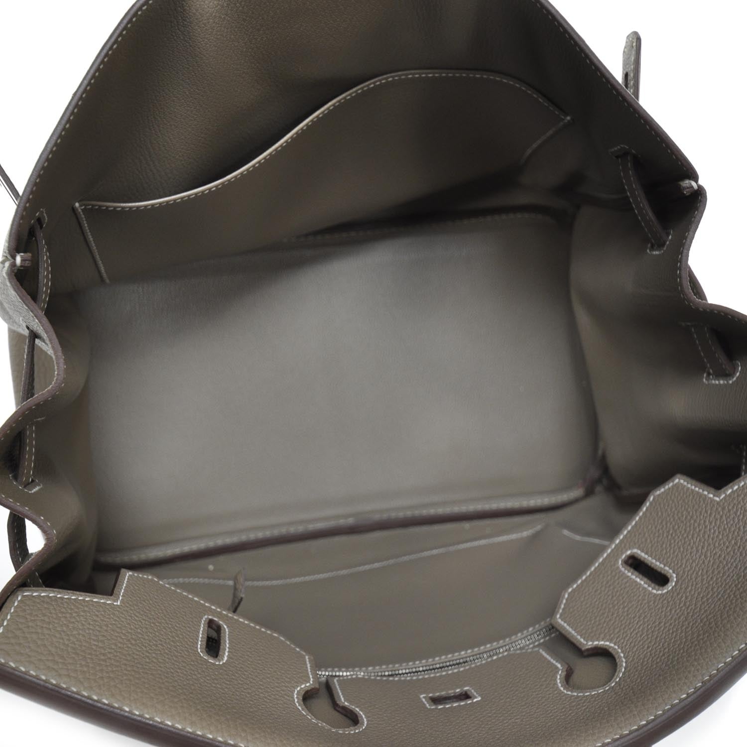 Hermes Togo Birkin 35 Etoupe 6 of 12