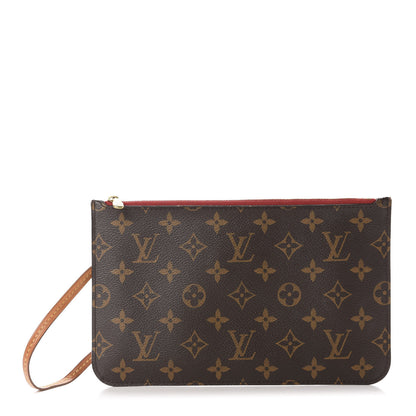Louis Vuitton Monogram Neverfull MM GM Pochette Cherry 1 of 8