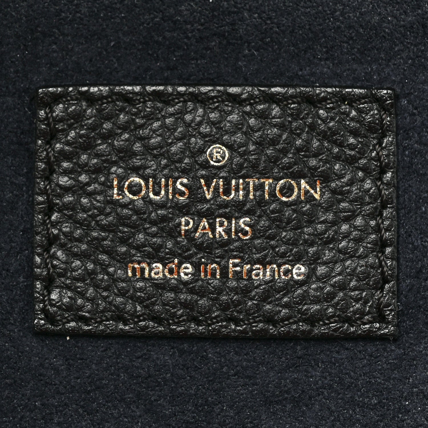 Louis Vuitton Empreinte Monogram Giant Neverfull MM Black 6 of 9