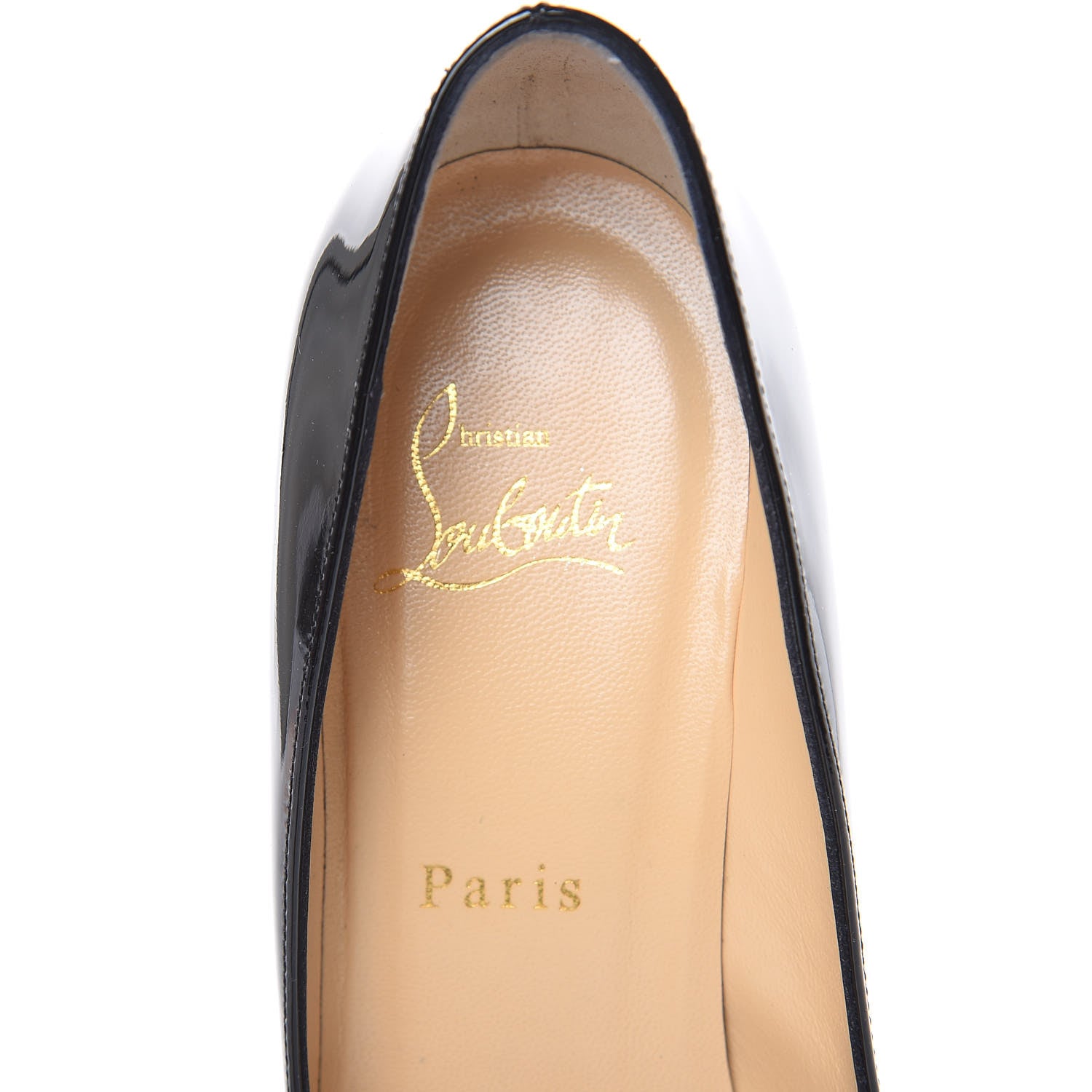 Christian Louboutin Patent Pigalle Follies 70 Pumps 38 Black 7 of 12