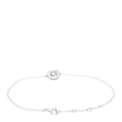Boucheron 18K White Gold Diamond Ava Round Bracelet 3 of 4
