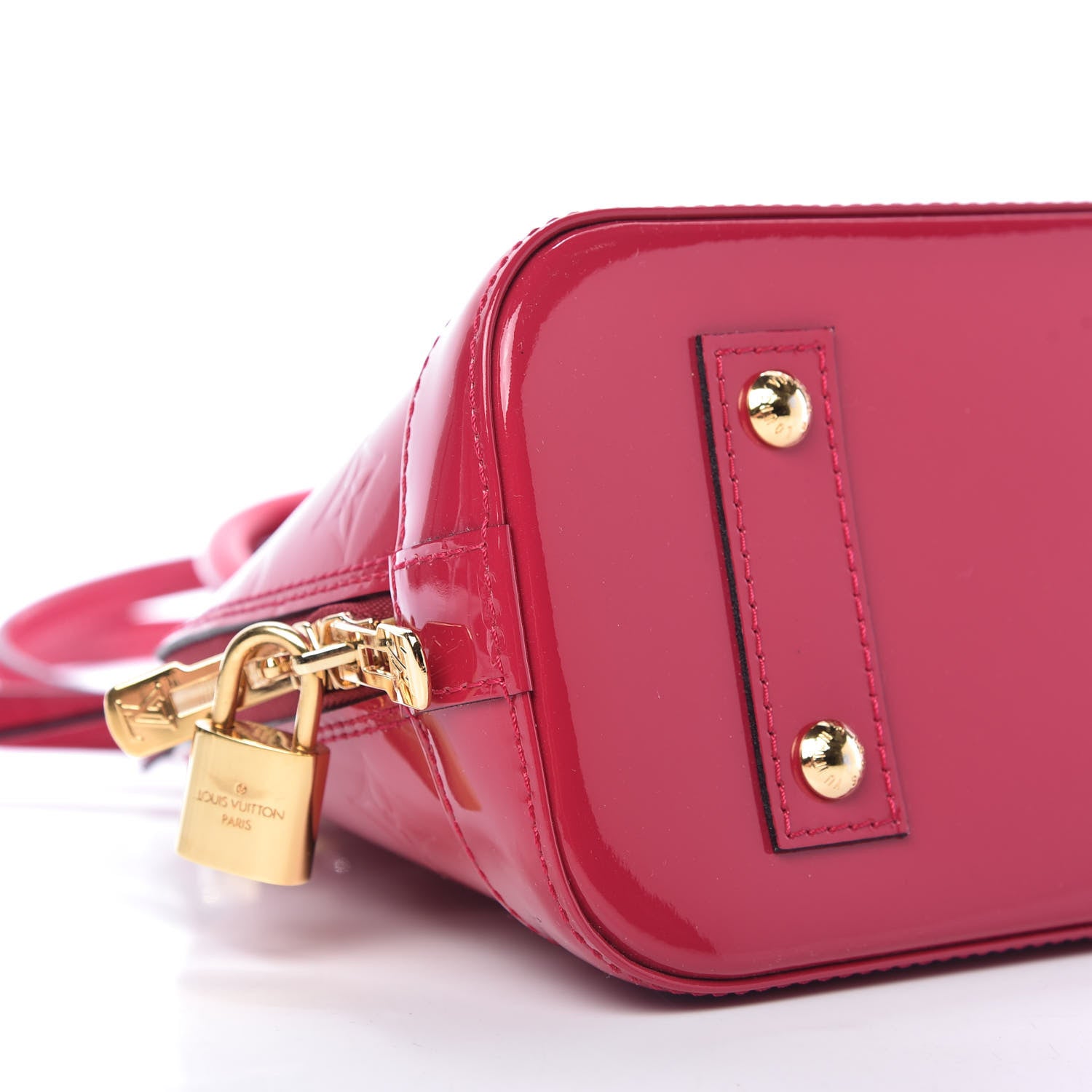Louis Vuitton Vernis Alma BB Rose Indien 6 of 8