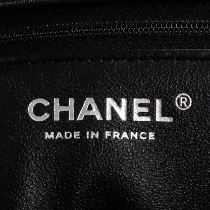 Chanel Iridescent Calfskin CC East West Shopping Tote Black 6 of 7