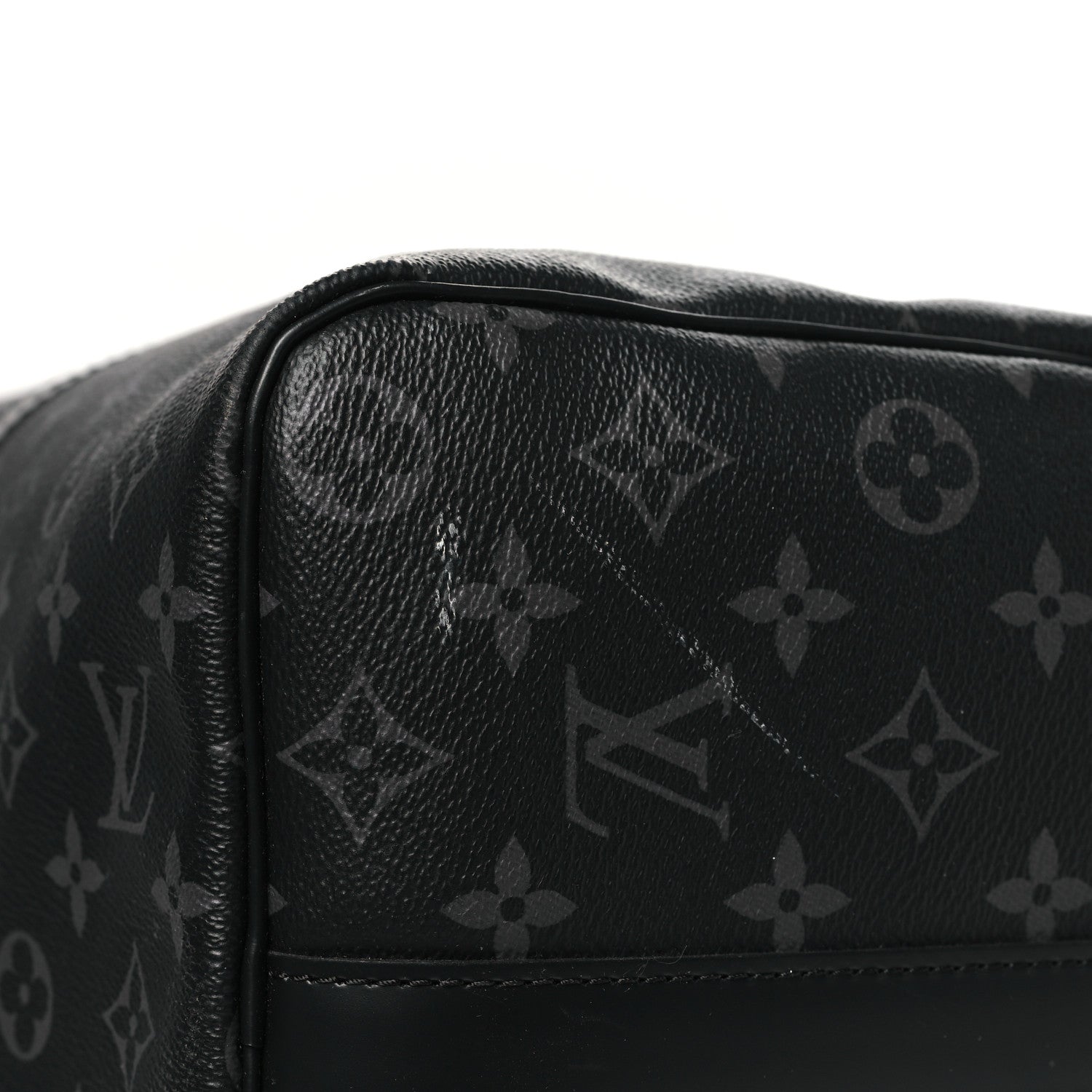 Louis Vuitton Monogram Eclipse Keepall Bandouliere 45 9 of 10