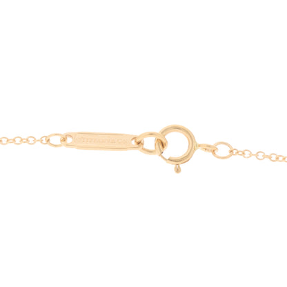 Tiffany 18K Rose Gold Twist Bow Pendant Necklace 4 of 6