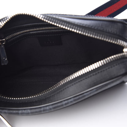 Gucci Soft GG Supreme Monogram Web Belt Bag Black Grey 5 of 7