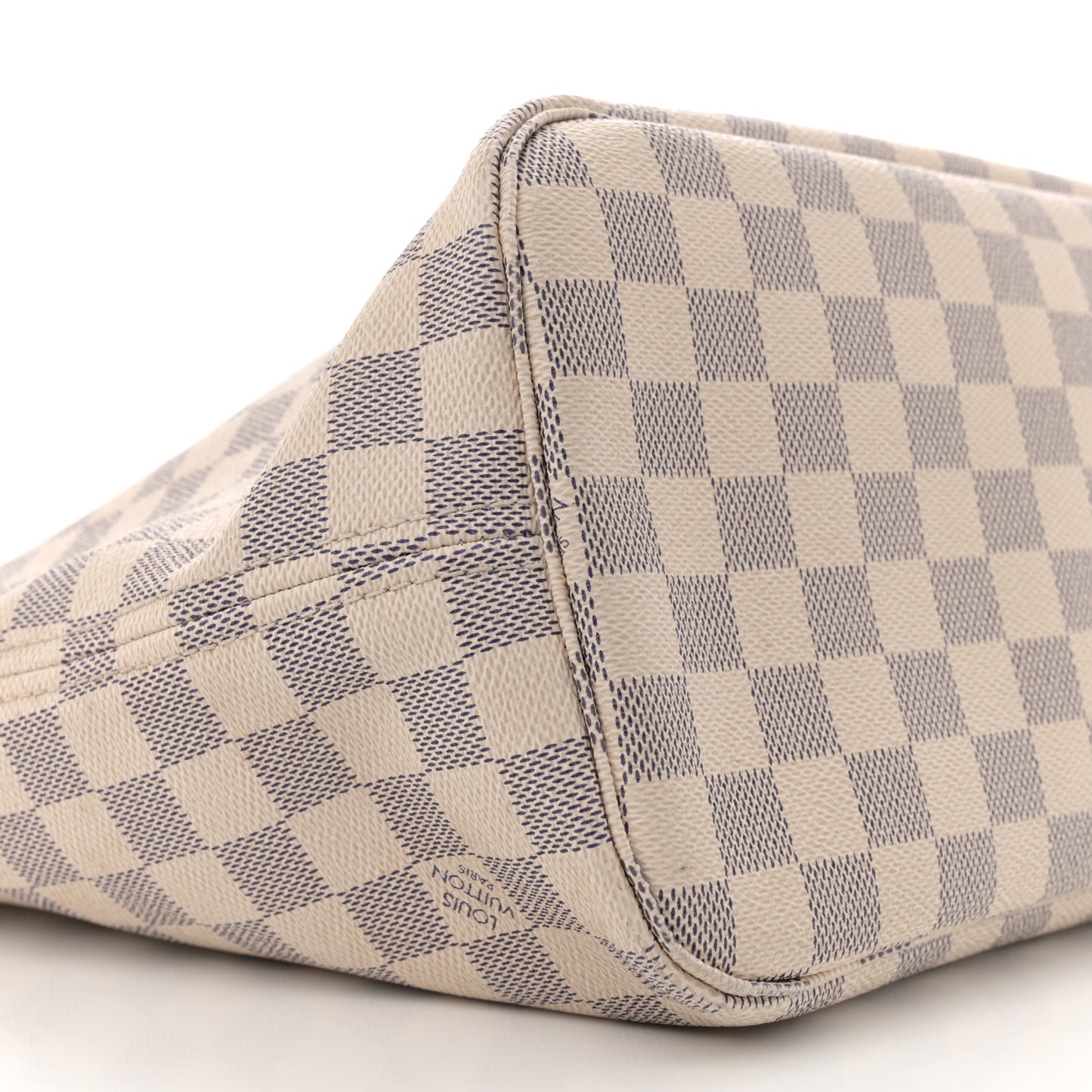 Damier Azur Neo Neverfull MM Rose Ballerine