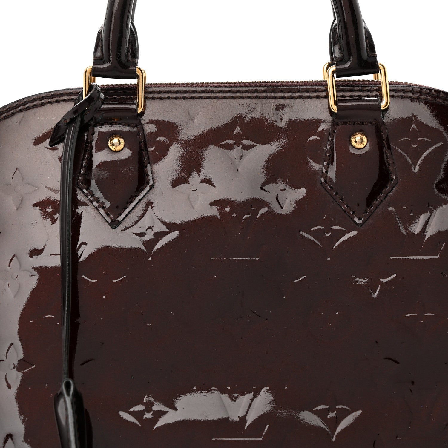 Louis Vuitton Vernis Alma PM Amarante 8 of 13