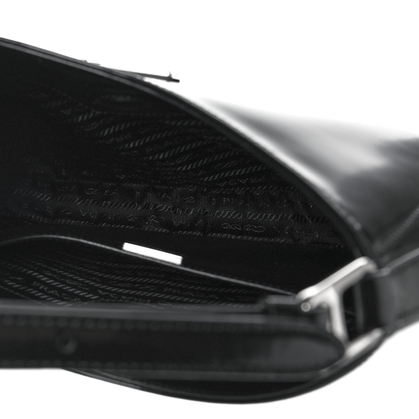 Spazzolato Cleo Adjustable Strap Shoulder Bag Black