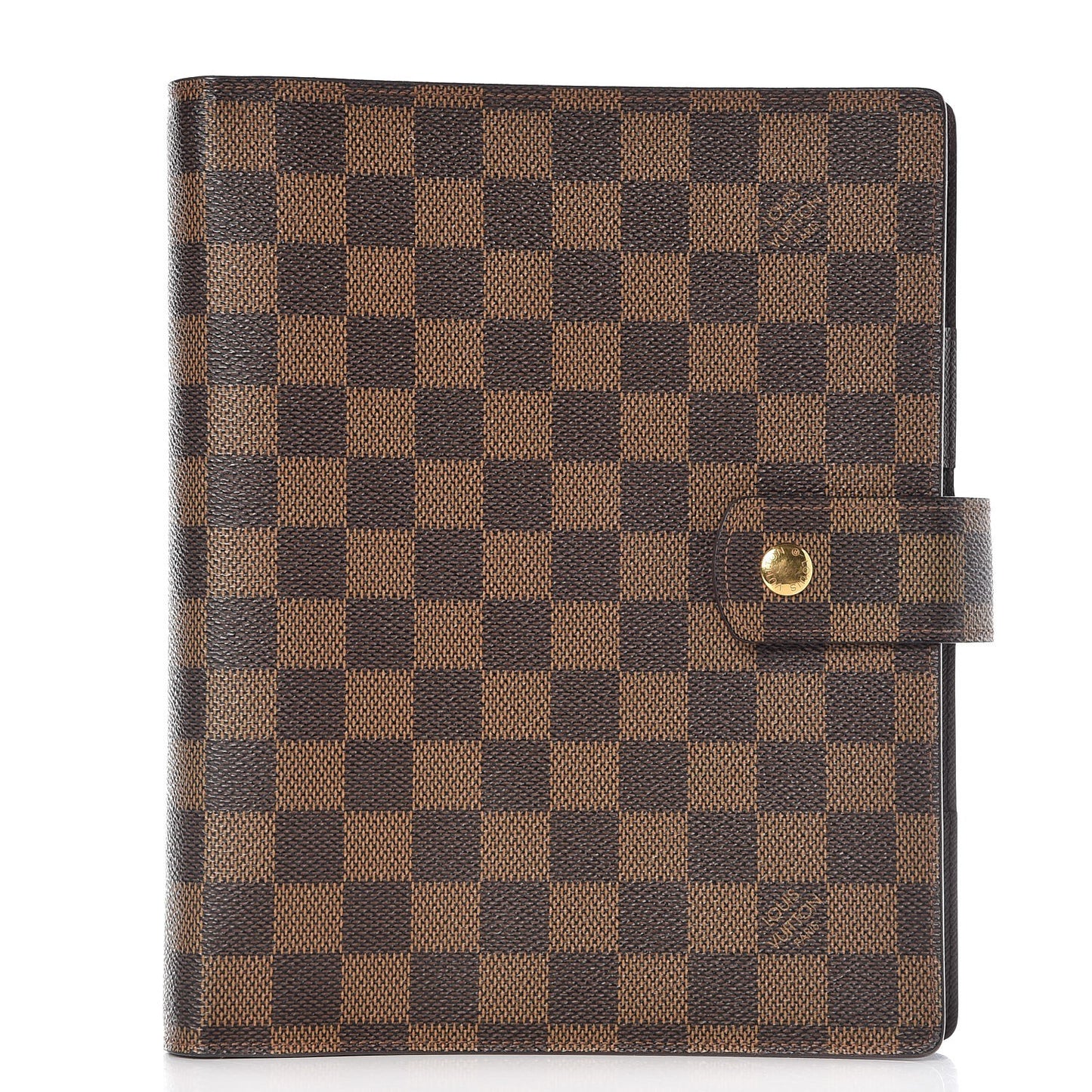 Damier Ebene Large Ring Agenda Cover