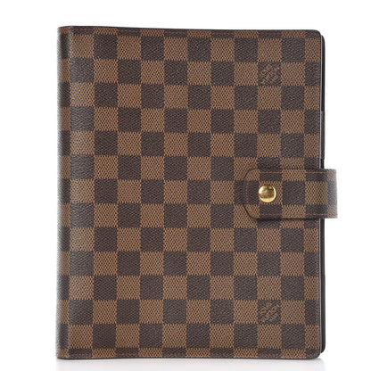 Louis Vuitton Damier Ebene Large Ring Agenda Cover 1 of 9