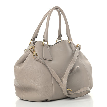 Prada Vitello Daino Tote Argilla 2 of 5