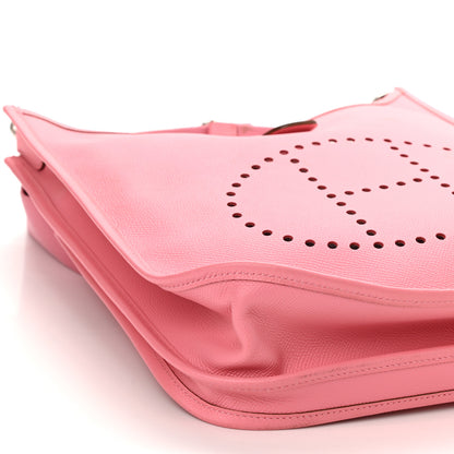 Hermes Epsom Evelyne III PM Rose Confetti 13 of 15