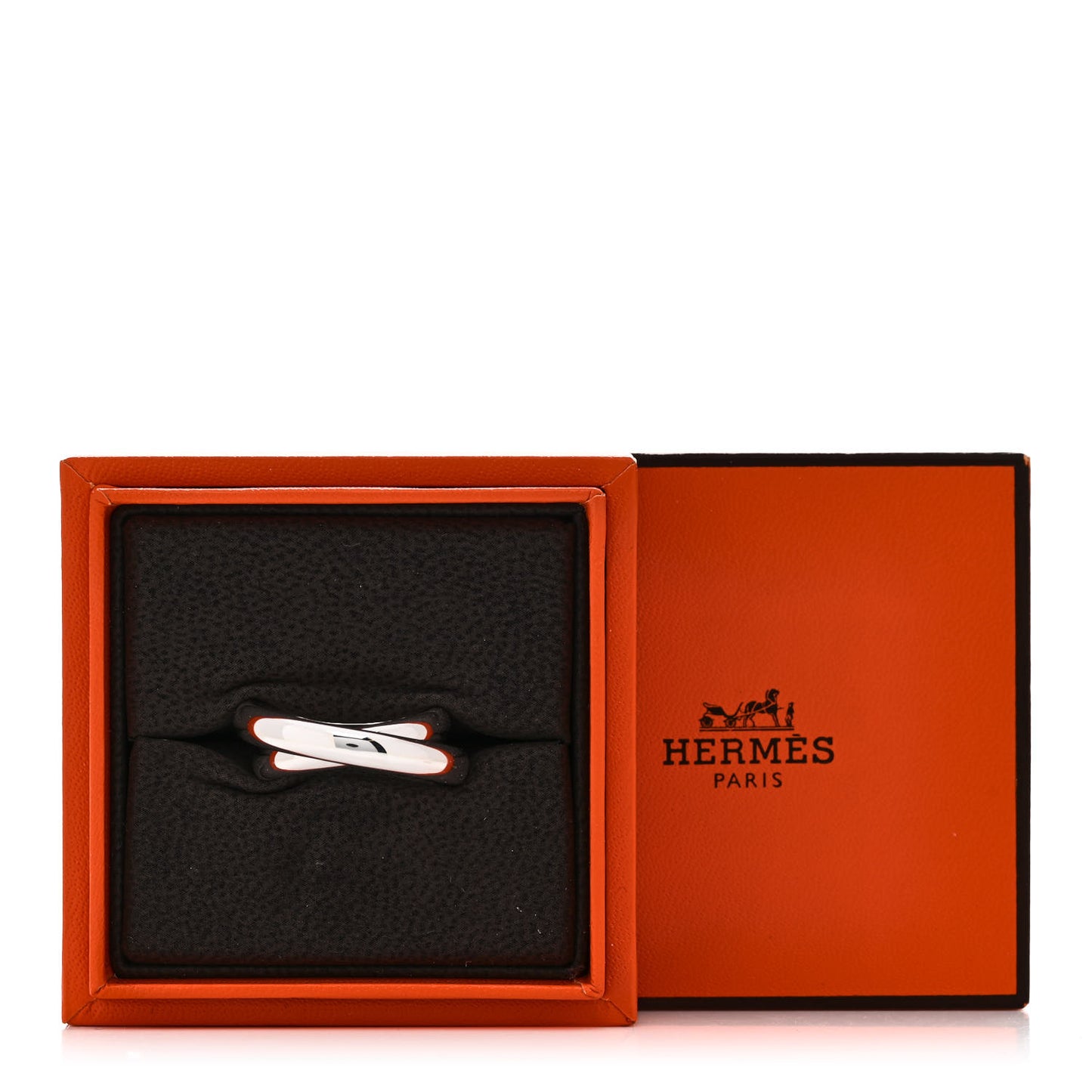 Sterling Silver MM Vertige Ring 52 6