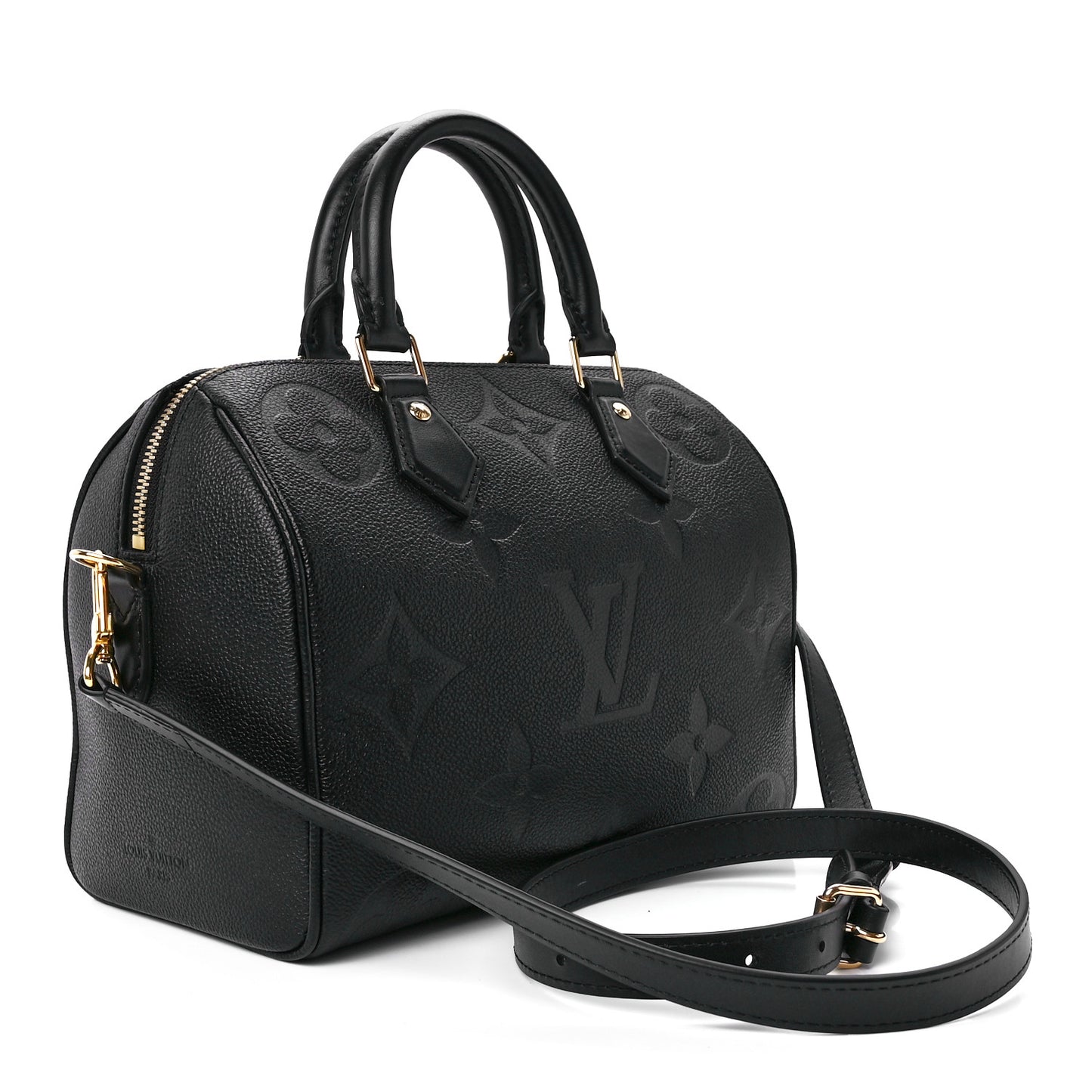 Empreinte Monogram Giant Speedy Bandouliere 25 Black