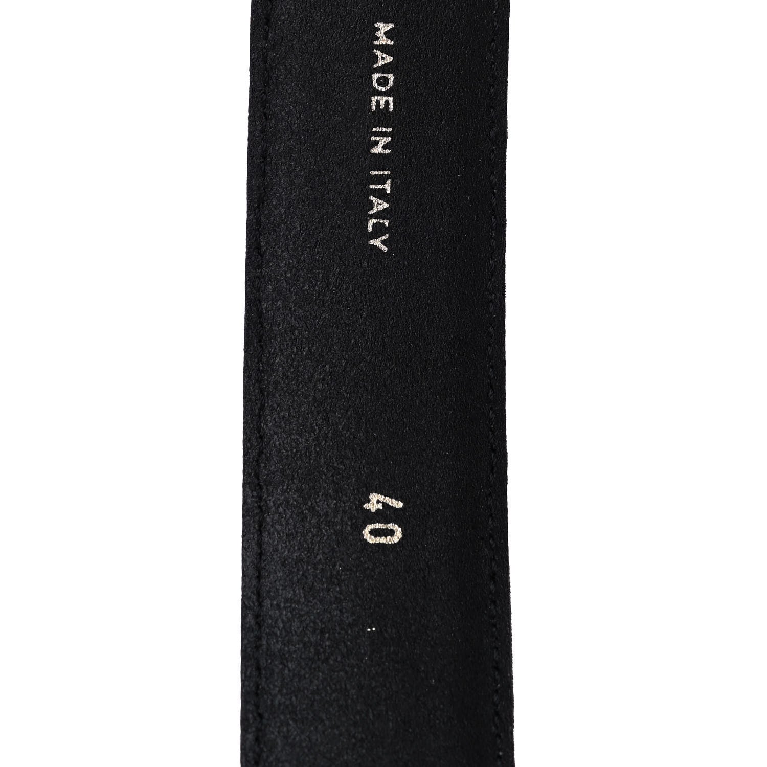 Fendi Zucca Calfskin FF Belt 100 40 Tobacco 4 of 4
