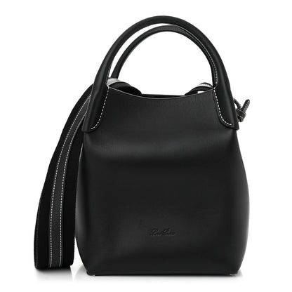 Loro Piana Smooth Calfskin Small Bale Bag Black 1 of 9