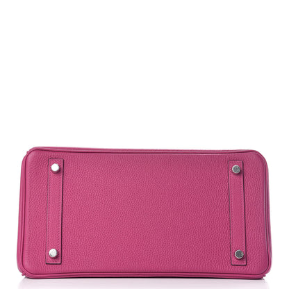 Hermes Togo Birkin 30 Rose Pourpre 6 of 38
