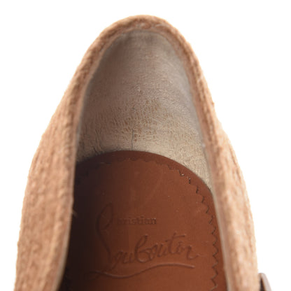 Christian Louboutin Praia 140 Platform Espadrilles 37 Tobacco 17 of 20