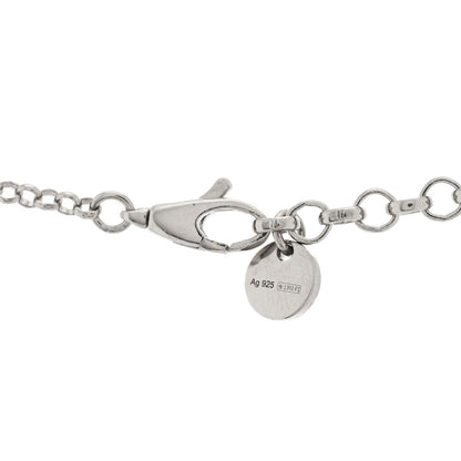 Gucci Sterling Silver Interlocking G Pendant Necklace 2 of 2