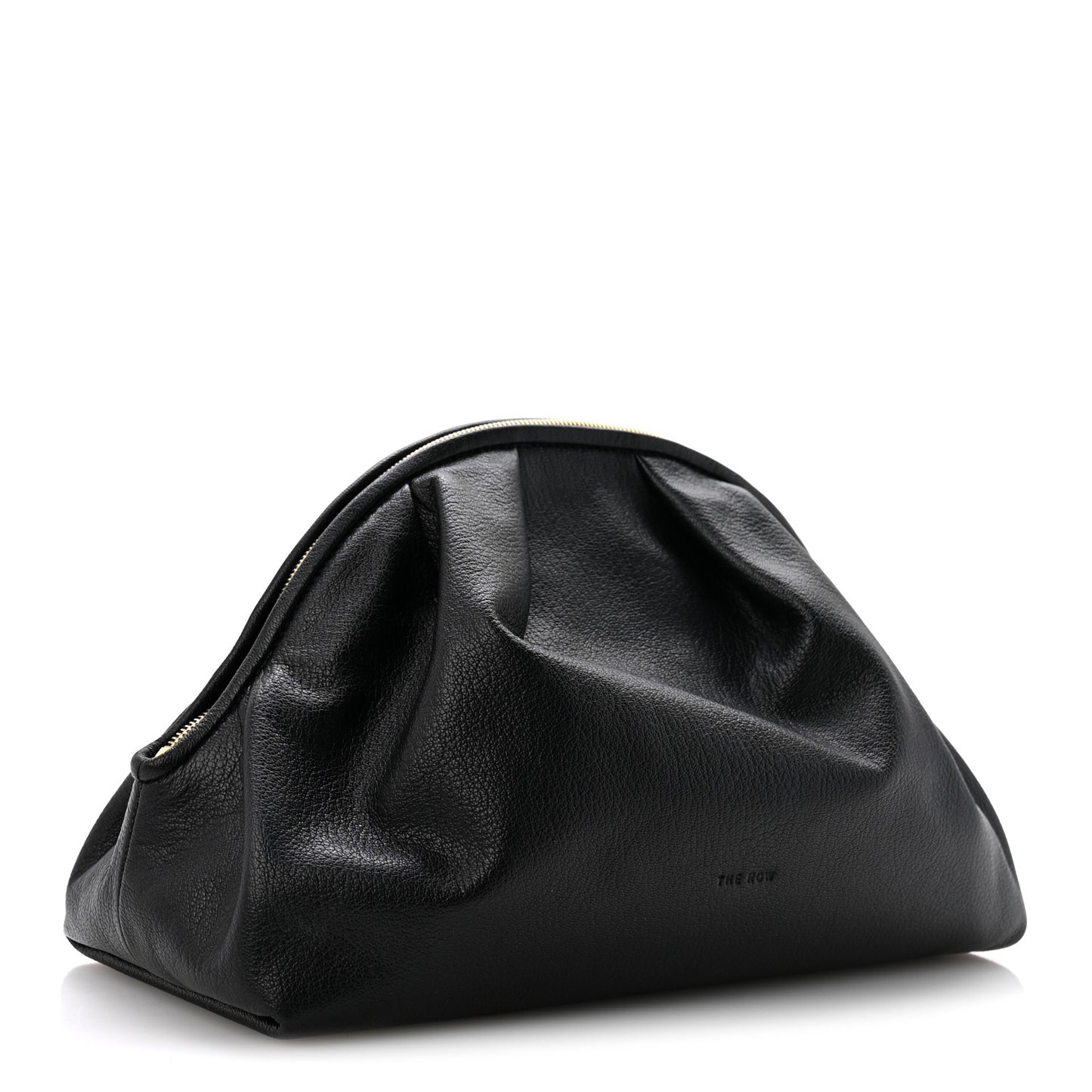 Goatskin Charlotte Clutch Black