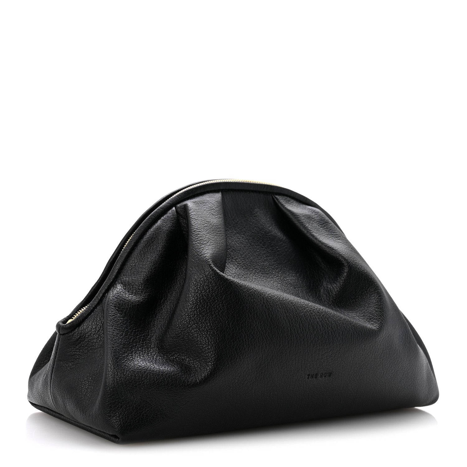 The Row Goatskin Charlotte Clutch Black 3 of 10