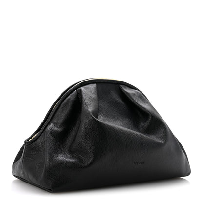 The Row Goatskin Charlotte Clutch Black 3 of 10