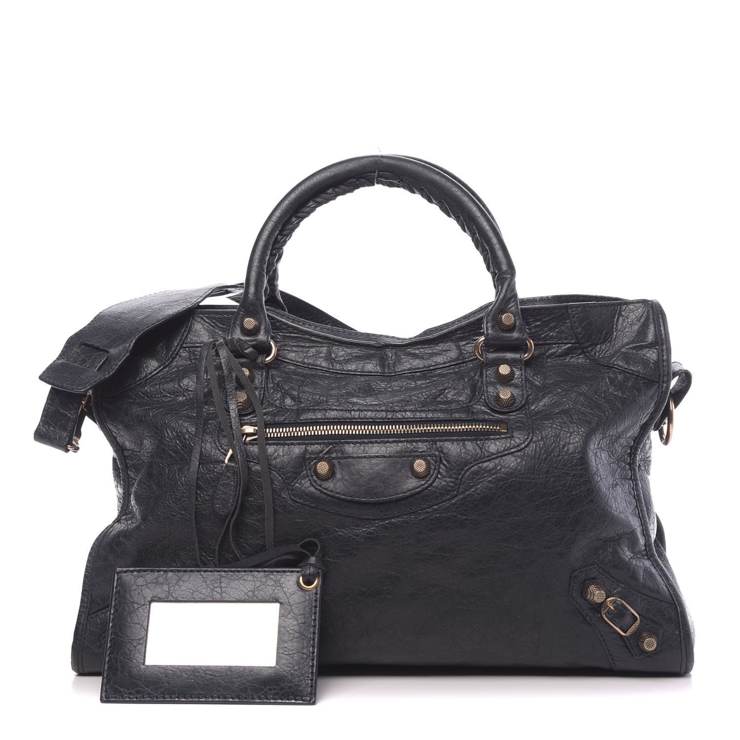 Agneau Giant 12 Rose Gold Hardware City Dark Night