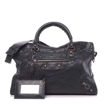 Balenciaga Agneau Giant 12 Rose Gold Hardware City Dark Night 1 of 18