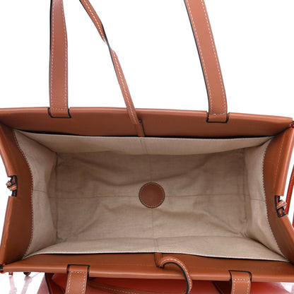 Loewe Canvas Calfskin Cushion Tote Orange 4 of 4