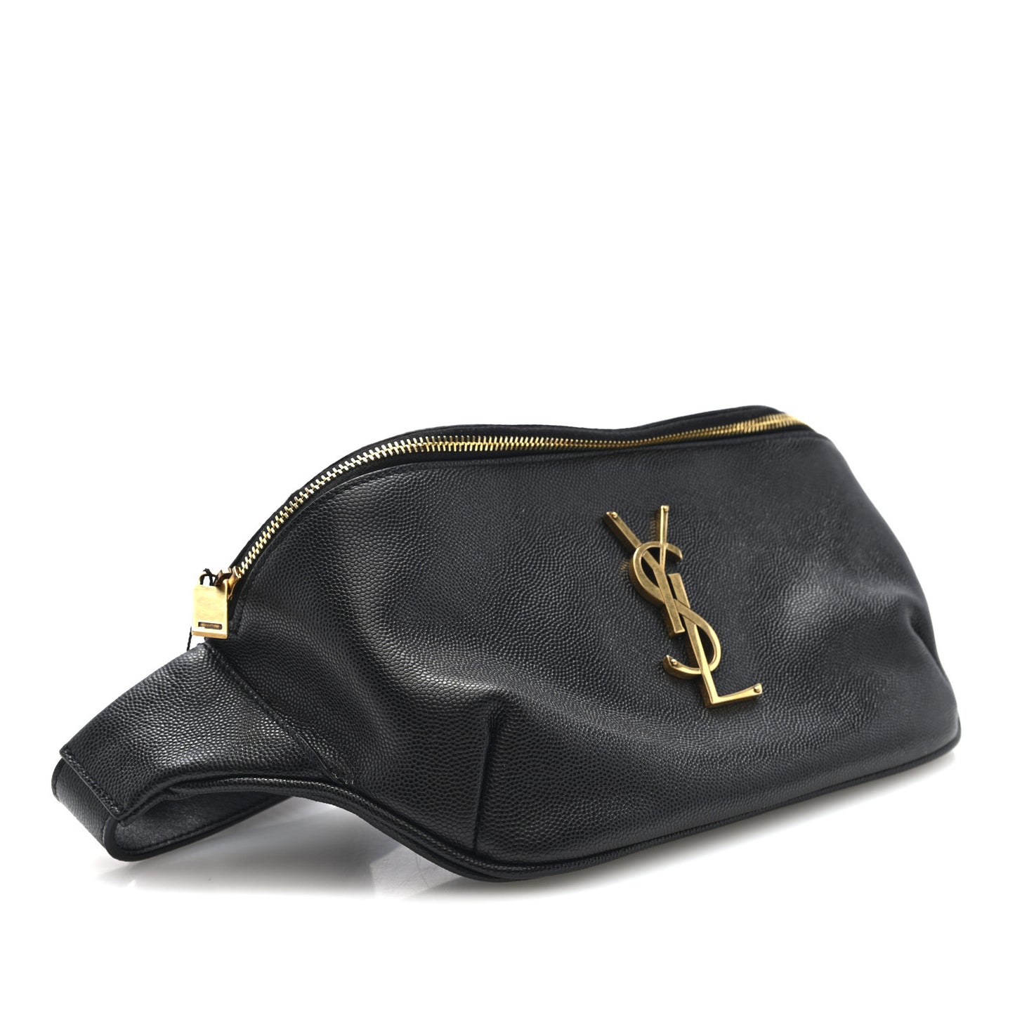 Grain De Poudre Monogram Belt Bag Black