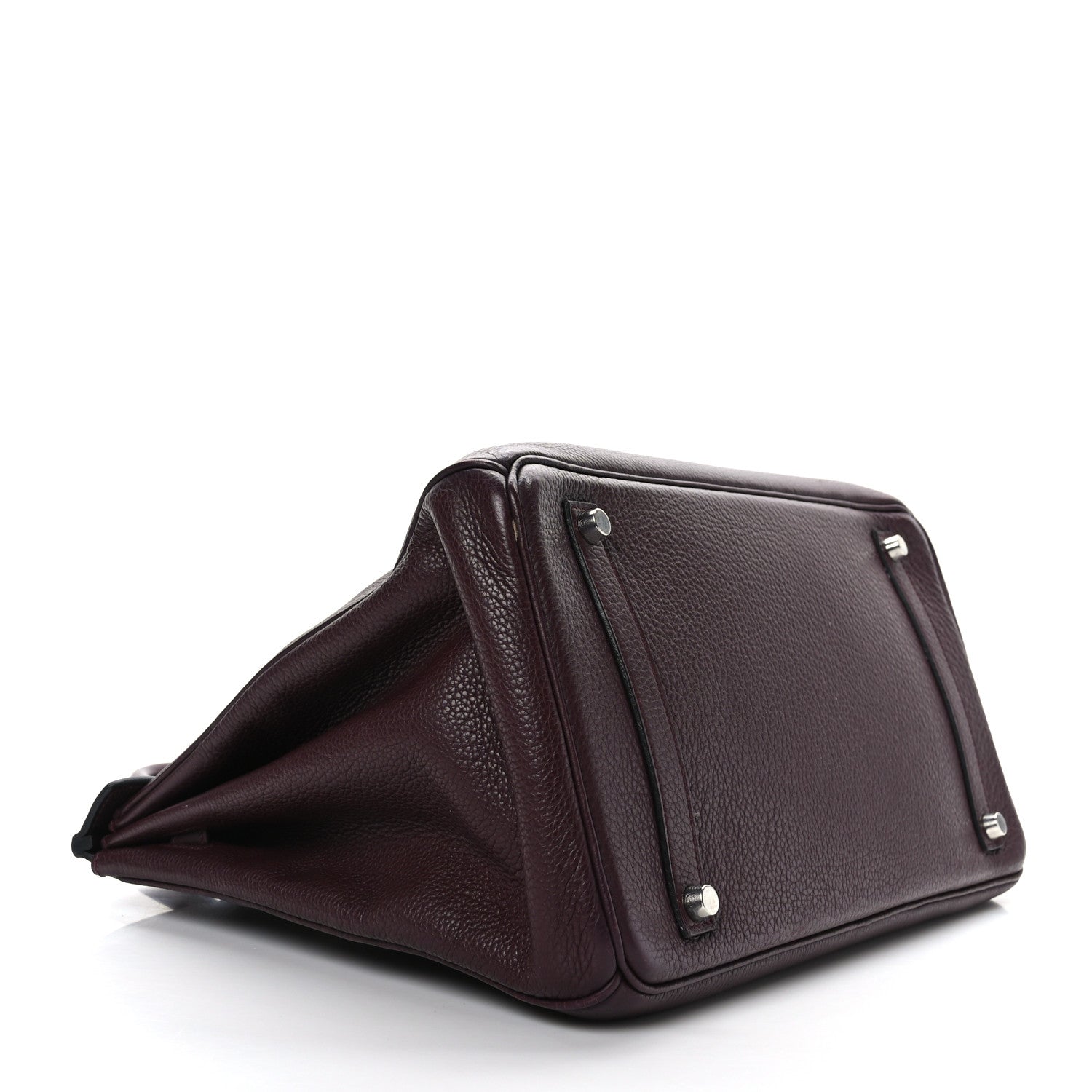 Hermes Taurillon Clemence BIRKIN 35 Prune 4 of 11